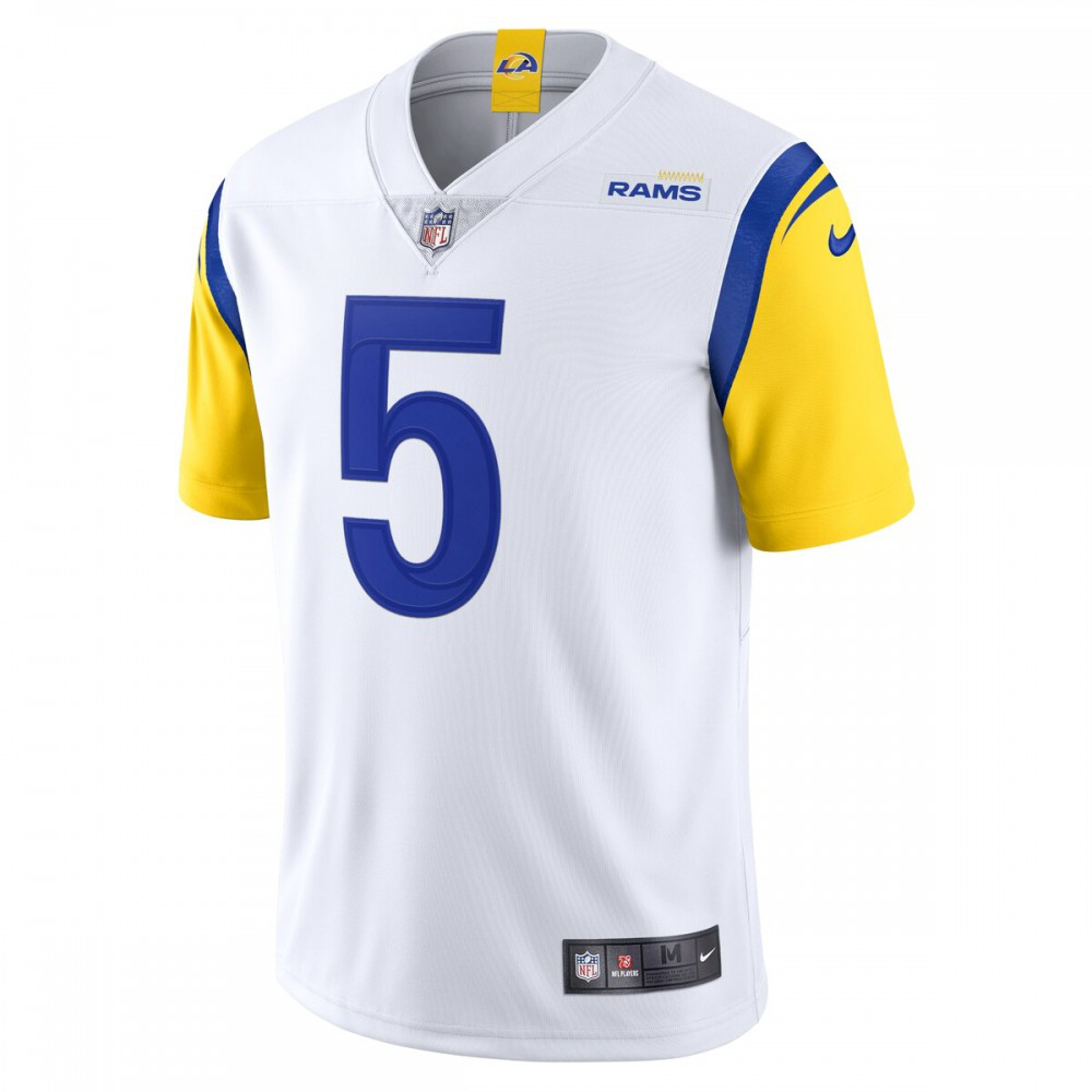 Jalen Ramsey Los Angeles Rams Nike Alternate Vapor Limited Jersey - White-Profan Arena
